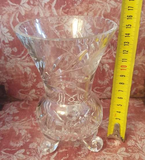 Heavy Crystal Vase
