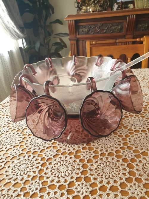 Vintage Punch Bowl