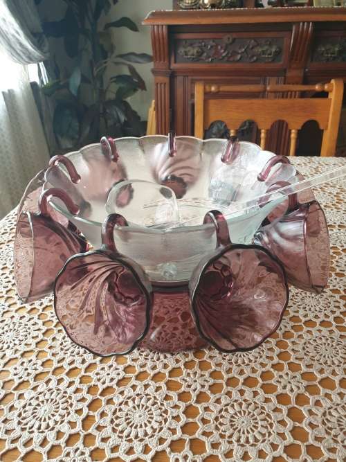 Vintage Punch Bowl