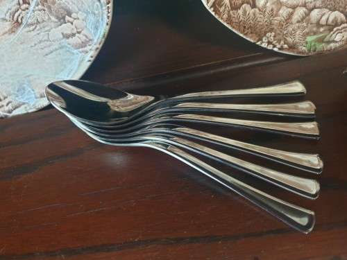 SELDOM SEEN FOR SALE    AMC Cutlery    set of 6 teaspoons and set of 6 cake forks