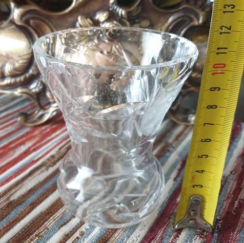 Delightful Small Rose Cut Vase for Your Collection