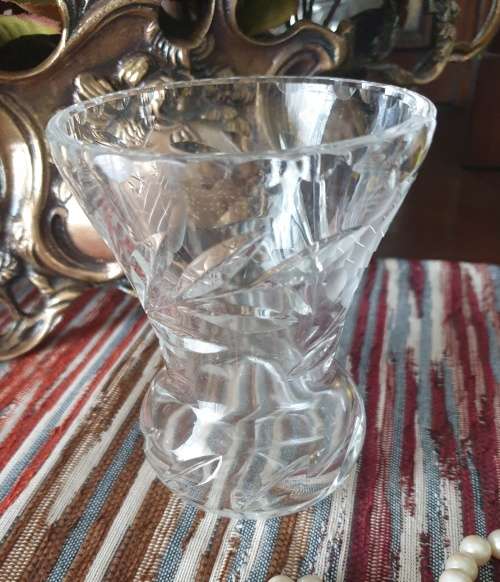 Delightful Small Rose Cut Vase for Your Collection