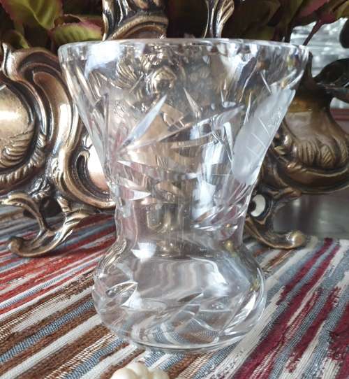 Delightful Small Rose Cut Vase for Your Collection