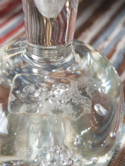 Delightful  Glass Vase made in Turkey  for Your Collection