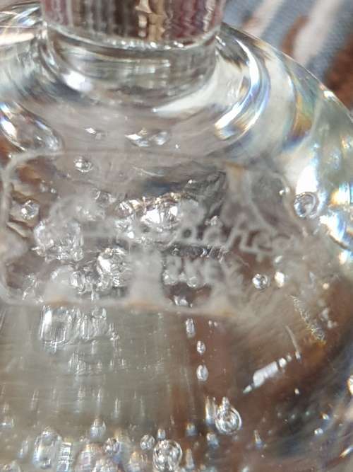 Delightful  Glass Vase made in Turkey  for Your Collection