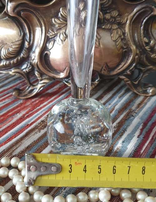 Delightful  Glass Vase made in Turkey  for Your Collection