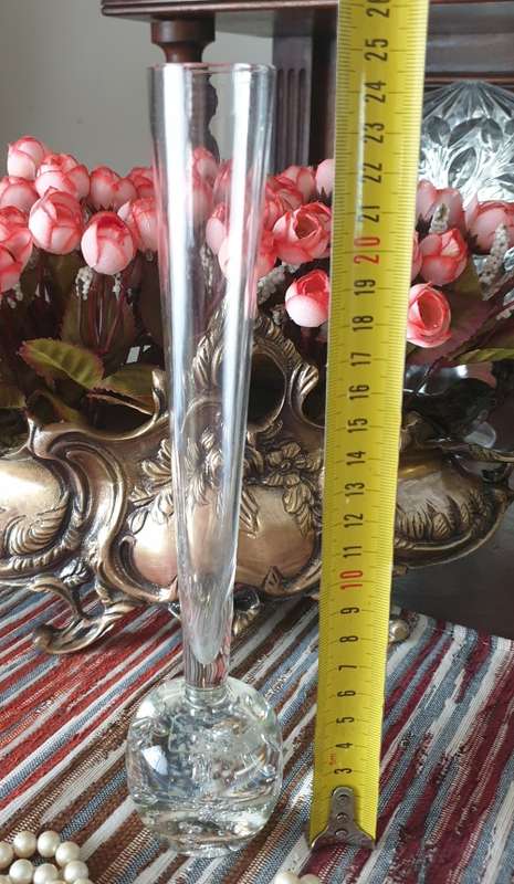 Delightful  Glass Vase made in Turkey  for Your Collection