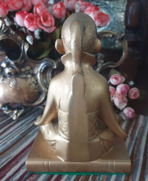 Gold Color Buddha figurine