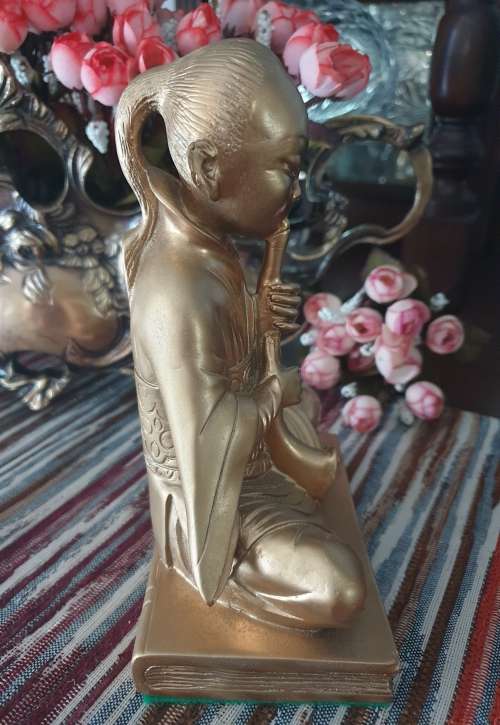 Gold Color Buddha figurine