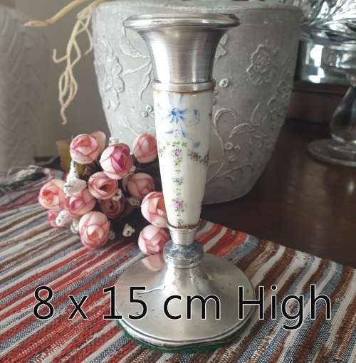Birmingham Silver Candle Holder