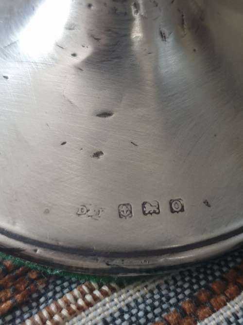 Birmingham Silver Candle Holder