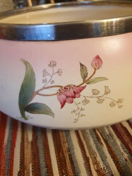 Vintage Salad Bowl  with Spoon