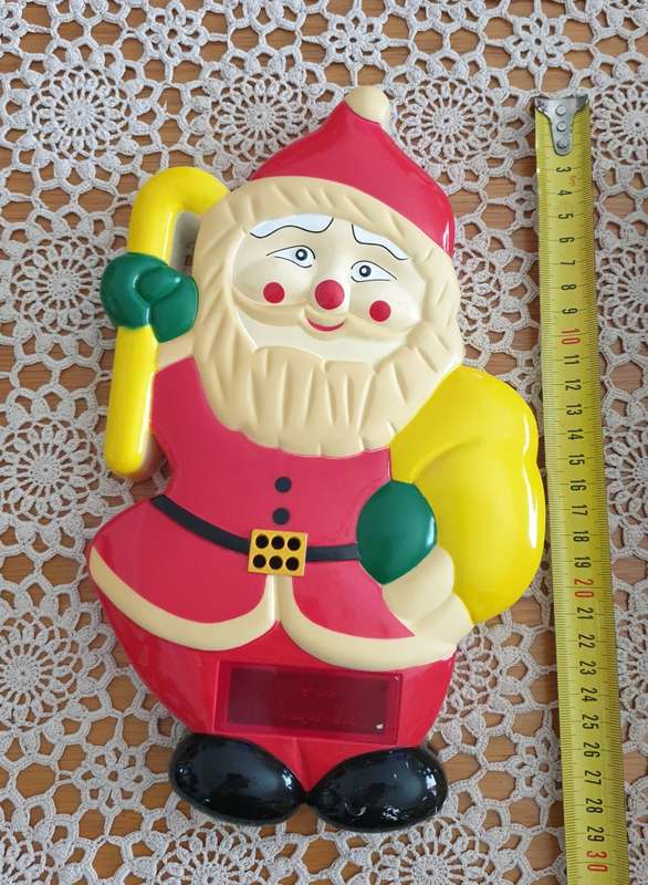 Vintage Musical Santa