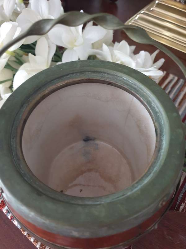Vintage | Oak Biscuit Barrel |  EPNS | Needs a Good Clean