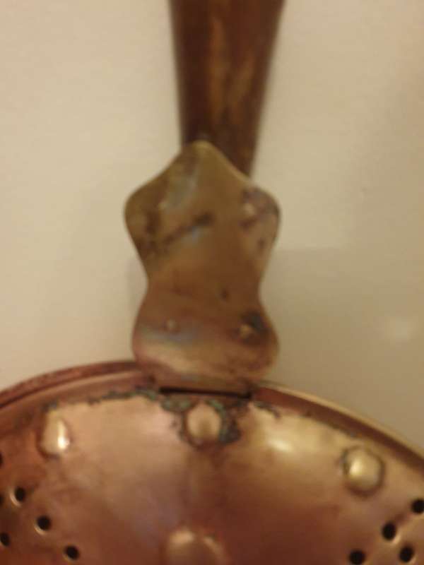 Vintage | Copper and Brass | Bed warmer | Size 29 x 7 x 95 cm |