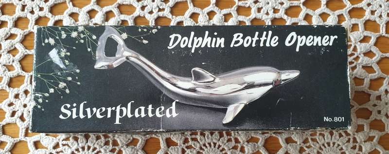SILVER PLATED BOTTLE OPENER