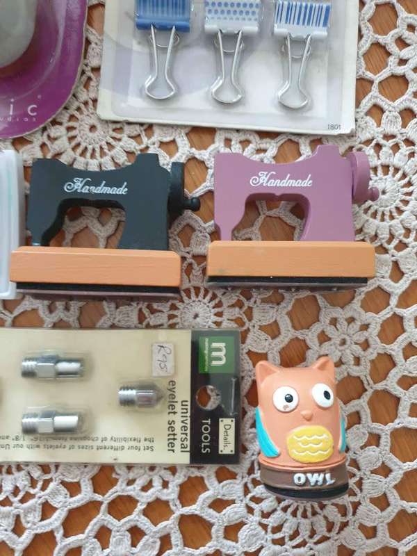 Stationary Items in Wooden Bowl