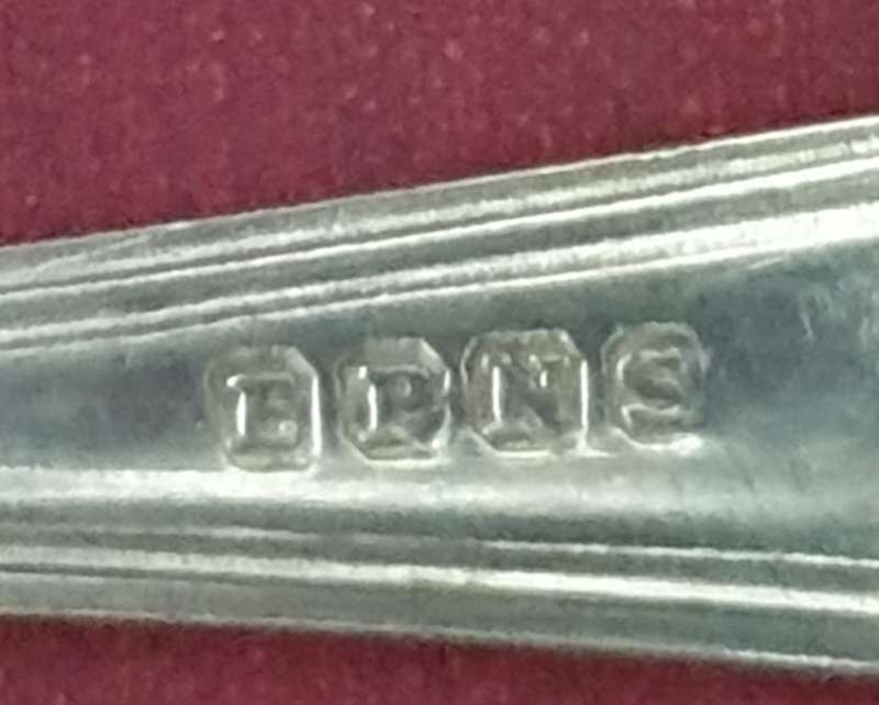 6 EPNS TEASPOONS