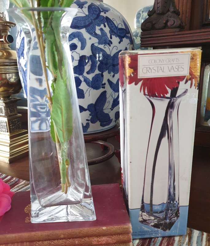 CRYSTAL VASE | MADE IN TURKEY | IN BOX