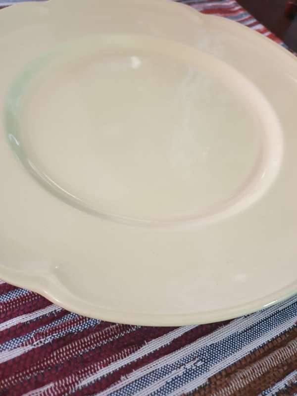 JOHNSON BROTHERS YELLOW PLATE | WALL PLATE | REPLACEMENT PLATE |