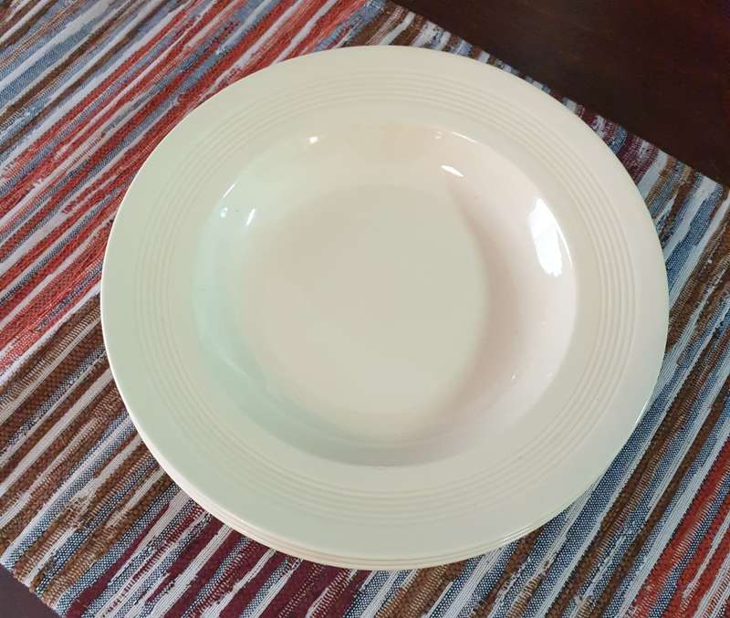 JOHNSON BROTHERS YELLOW PLATES | SOUP BOWLS  | WALL PLATES | REPLACEMENT PLATES | SET OF 3