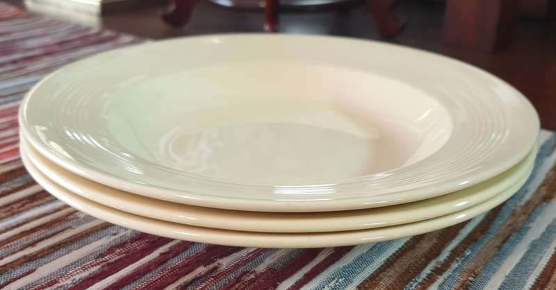 JOHNSON BROTHERS YELLOW PLATES | SOUP BOWLS  | WALL PLATES | REPLACEMENT PLATES | SET OF 3