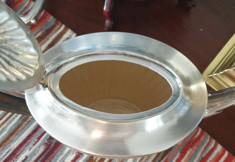 EPNS | TEA POT | PLATED | VINTAGE | DECOR | allan