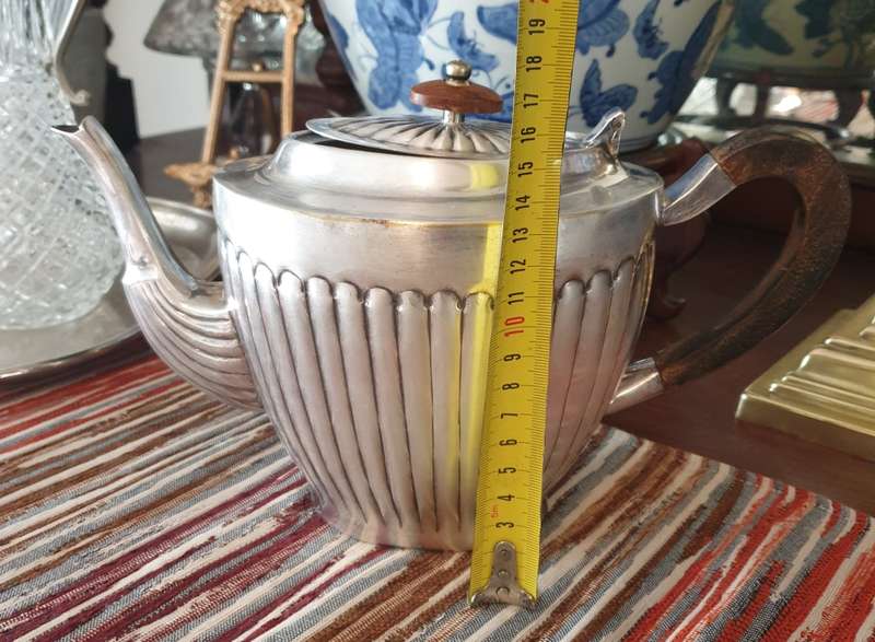EPNS | TEA POT | PLATED | VINTAGE | DECOR | allan