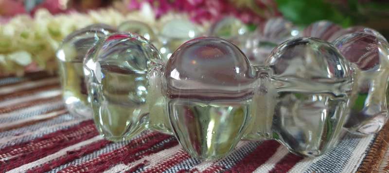 VINTAGE | BUBBLE GLASS | ASHTRAY | RETRO