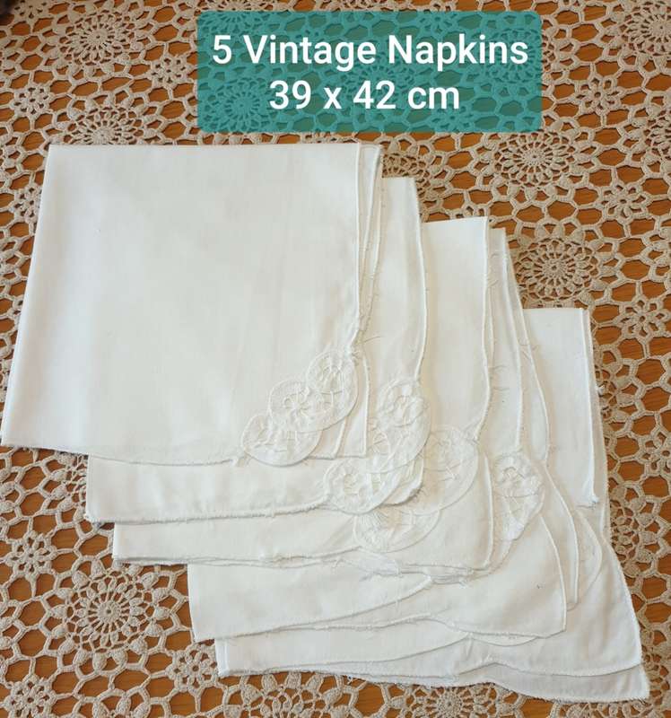 Vintage Napkins for Your Collection