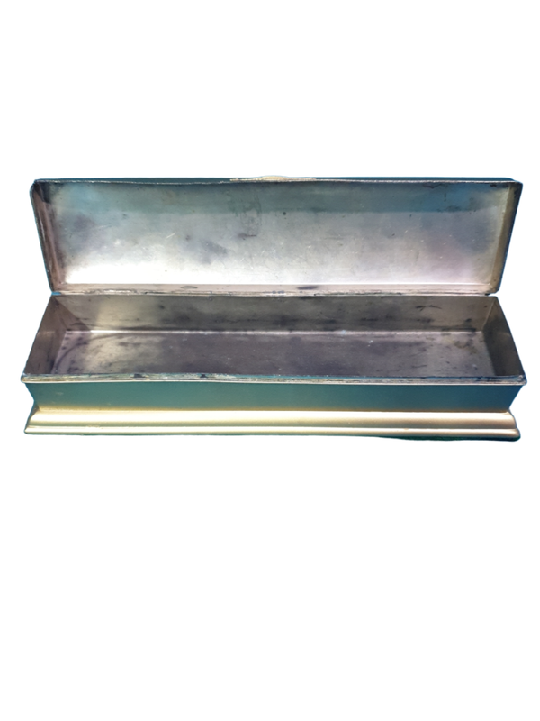 Vintage Metal Pencil Box