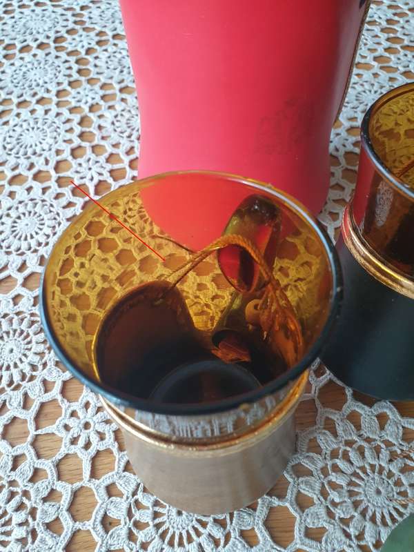 Drinks Set | Made in Spain | Amber Glass
