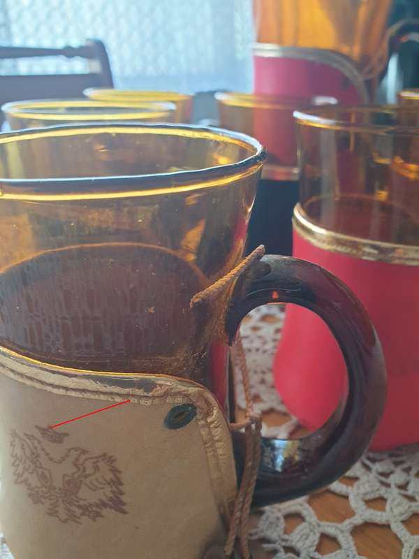 Drinks Set | Made in Spain | Amber Glass