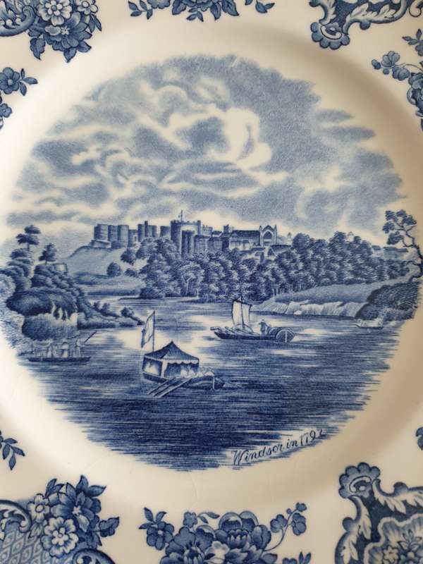 Two Vintage Wall Plates