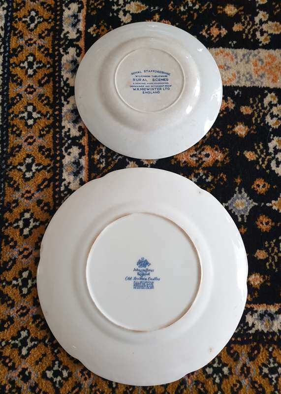 Two Vintage Wall Plates
