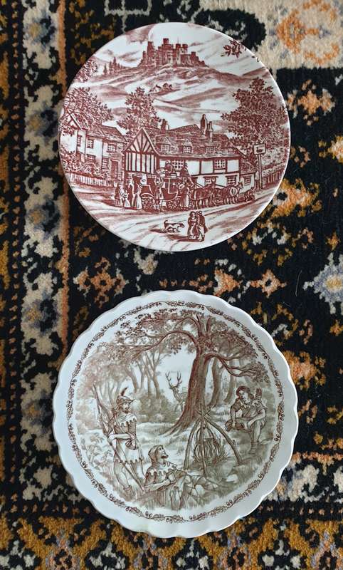Two Vintage saucers