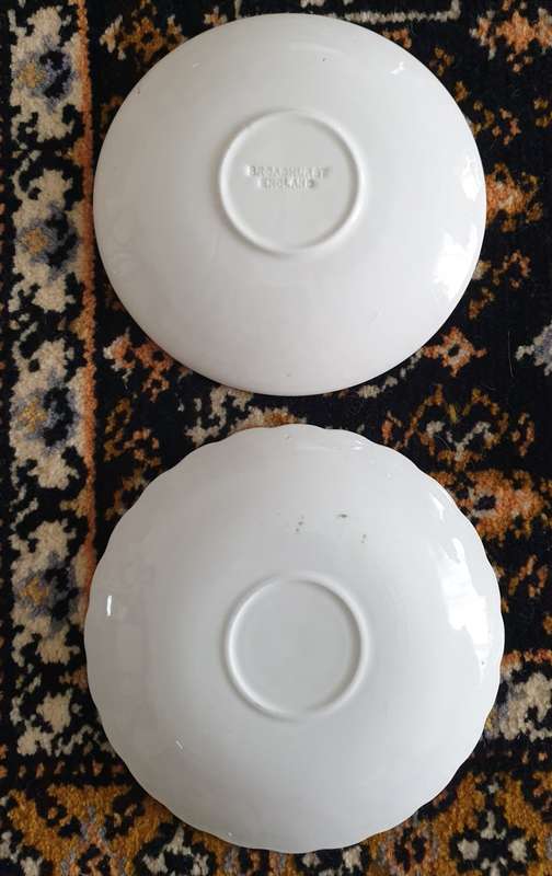 Two Vintage saucers