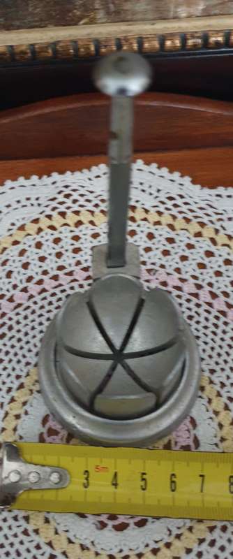 Wedge Wedger Cutter Mid Century Dinner Silver Aluminum Caesar Potato Salad Food Prep