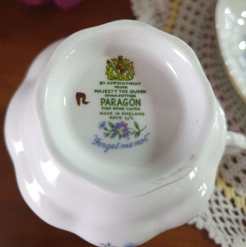Paragon tea cup and saucer