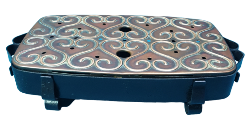 Vintage Heavy Metal Food Warmer