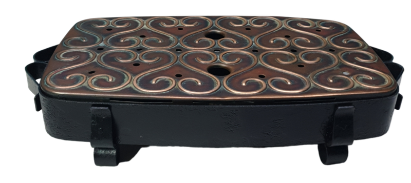 Vintage Heavy Metal Food Warmer