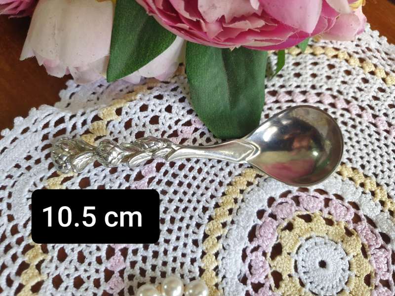 JENNA CLIFFORD `Roses` Sugar Spoon  | DECOR | VINTAGE | BARGAIN!!