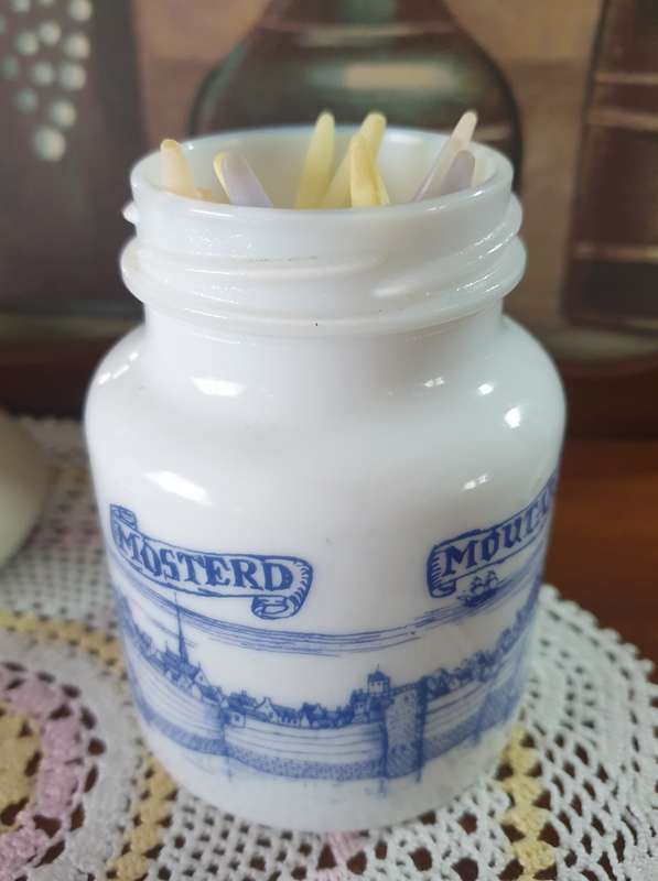 Retro Cocktail Forks and Container