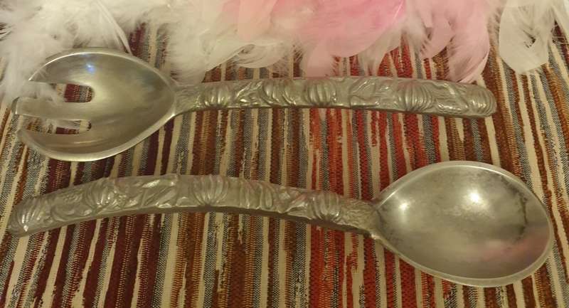 Pewter Serving Set