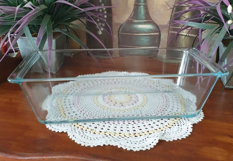 Glass Casserole Dish Bread Loaf