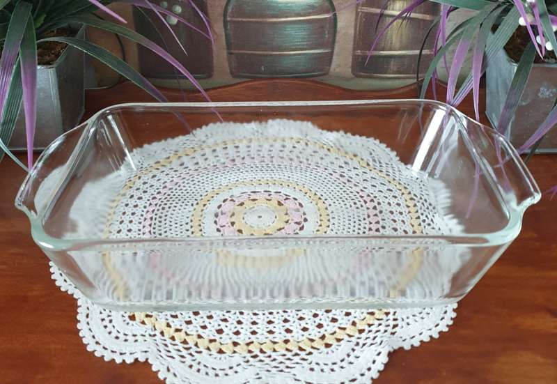 Glass Casserole Dish Bread Loaf