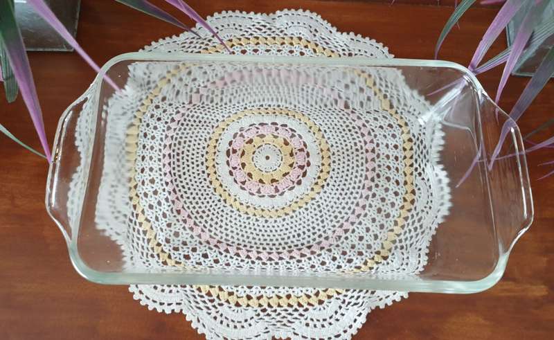 Glass Casserole Dish Bread Loaf