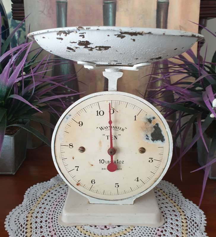 VINTAGE KITCHEN SCALE | DECOR | FARM HOUSE KITCHEN| WORKING |