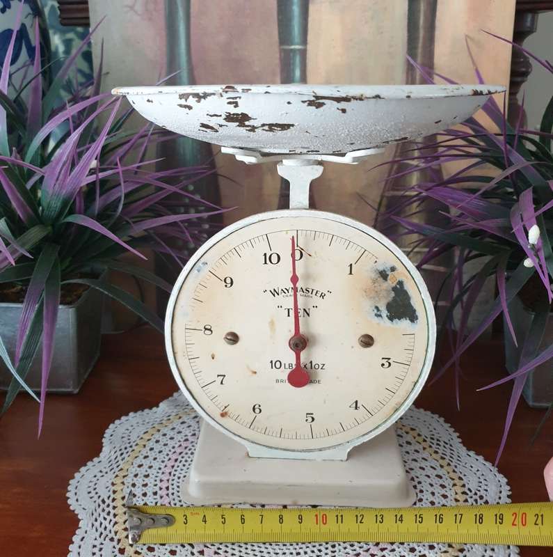 VINTAGE KITCHEN SCALE | DECOR | FARM HOUSE KITCHEN| WORKING |