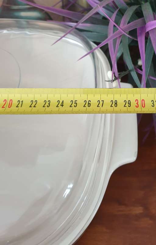 LARGE CORNING WARE BOWL WITH LID | MADE IN THE USA | VERY GOOD CONDITION |